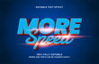 © AlzamAmani - more speed editable text effect in race and game text style