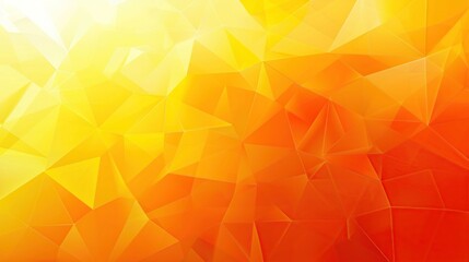 Abstract orange and yellow geometric background