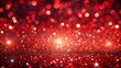 © Farjana Fim - Bokeh background with red and silver light glitter and diamond dust subtle tonal variations abstract maroon red christmas holiday winter background.