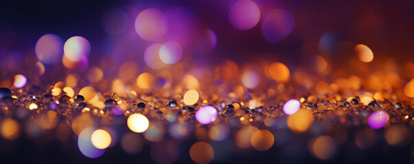 Wall Mural - Enchanting Twilight Sparkles and Bokeh Lights