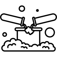 Poster - Chemical Reaction Icon