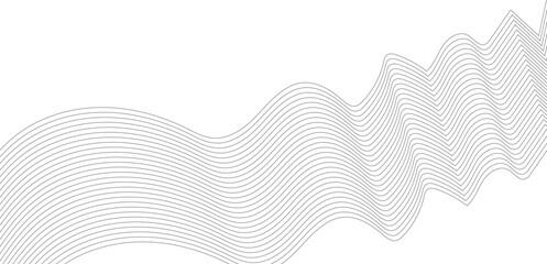 Poster - abstract background wave topographic line design. background lines wave design. White gradient diagonal stripe line.	