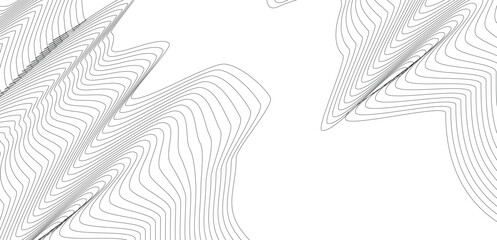 Poster - abstract green background with wave topographic wave line design. background lines wave design. White gradient diagonal stripe line.	