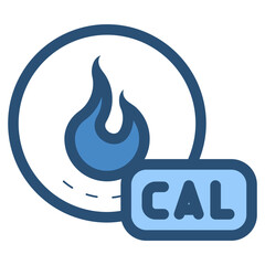 Sticker - burning calories icon