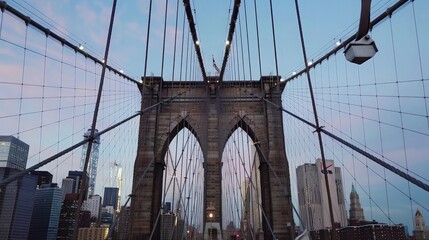  Brooklyn Bridge at Dusk