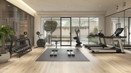 Modern Home Gym Interior Design