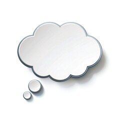 Wall Mural - paper speech bubbles