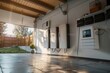© Mikhail Vorobev - Home garage wall displays alternative energy storage system for backup power concept