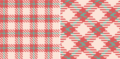 Wall Mural - Vector checkered pattern. Tartan, textured seamless twill for flannel shirts, duvet covers, other autumn winter textile mills. Vector Format