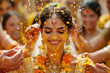© PRASANNAPIX - indian bridal in haldi ceremony