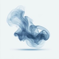 Poster - in the night of halloween, mysterious clouds, dust and smoke flow into a purple flow. this is a real