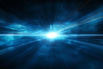 Poster - Light flare effects on black background for design. Stock photo.