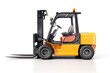 © Thodsaporn - The forklift isolated on a white background
