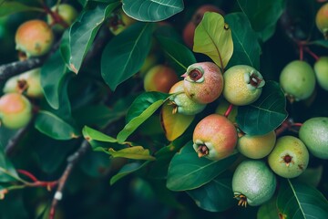 Canvas Print - apples on the tree