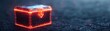 © Chanoknan - A glowing treasure chest with a mystical aura surrounded by a foggy atmosphere, perfect for fantasy-themed projects.