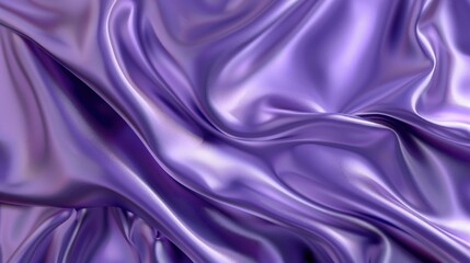 Poster - Luxurious deep lilac silk satin background for holiday web banner