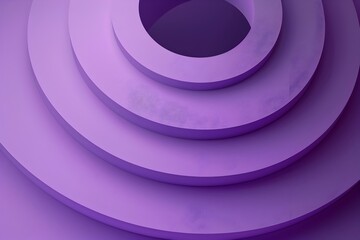 Poster - A purple gradient background with rounded edges, featuring a simple planet at the center of the screen. The purple color scheme creates an atmosphere reminiscent of space and cosmic beauty. It is perf