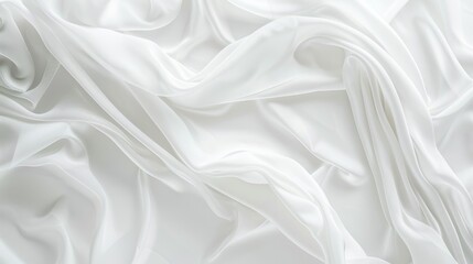 Poster - Abstract white background featuring smooth textures and generous copy space, perfect for elegant advertising or modern wallpaper
