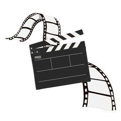 Sticker - Movie film reel png,  transparent background