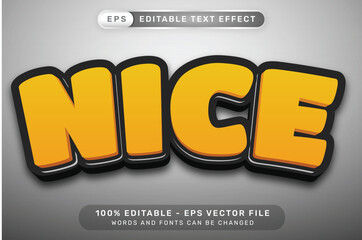 Poster - nice 3d text effect and editable text effect	