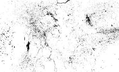 Wall Mural - Scratched Grunge Urban Background Texture Vector. Dust Overlay Distress Grainy Grungy Effect. Distressed Backdrop Vector Illustration. Isolated Black on White Background. EPS 10.