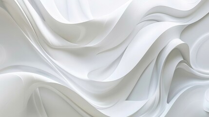 Poster - Modern white abstract background with subtle patterns and ample copy space, perfect for elegant advertising or sleek wallpaper.