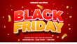 © nuraeni - Editable text effect - Black Friday theme.