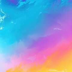 Poster - A vibrant abstract background featuring a blend of blue, pink, and orange hues, ideal for creative projects and digital designs.