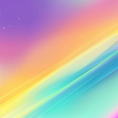 Poster - A vibrant abstract gradient background featuring soft hues of purple, orange, and teal, perfect for creative projects.
