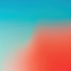Poster - A vibrant abstract gradient blending blue and red hues, ideal for backgrounds and creative projects.