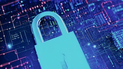 Poster - Data Visualization security with Encrypted Data Protection, Ideal for content related to data protection, threats.