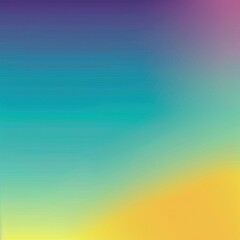 Poster - A vibrant gradient background featuring soothing colors of teal, purple, yellow, and pink, perfect for modern designs and artwork.