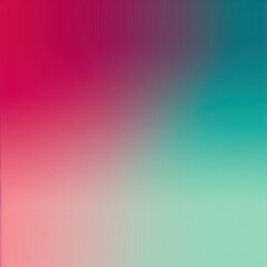 Poster - A vibrant gradient background featuring swirling hues of red, pink, and turquoise, perfect for artistic or modern designs.