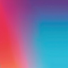 Poster - A vibrant gradient blend of pink and blue hues creating a dynamic, modern background perfect for creative projects.