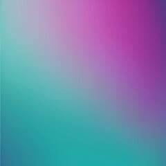 Poster - A vibrant gradient blend of pink and teal colors creating a soothing abstract background for various design projects.