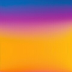 Poster - A vibrant gradient showcasing blue, purple, and yellow hues, perfect for backgrounds or artistic projects.