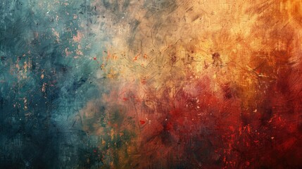 Poster - Painted background photograph