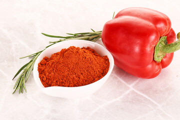 Poster - Red paprika powder aroma seasoning