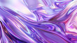 © Volodymyr - A lilac abstract background with a holographic effect, creating shifting colors and iridescent patterns. The futuristic design adds a dynamic and eye-catching element.