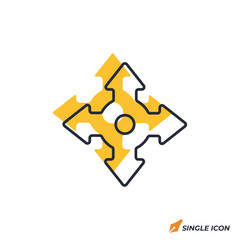 Poster - Share Arrows icon vector illustration. Share Arrows symbol isolated on white background