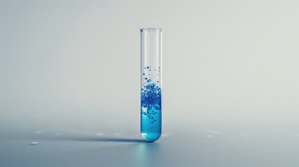 Wall Mural - cosmetic chemical compound in test tube