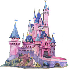 princess castle No background