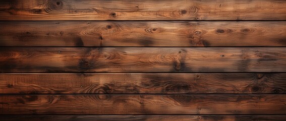 Wall Mural - Brown Wooden Wall Texture