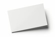 © mikita - White piece of paper. Realistic A4 blank paper note template with soft shadows isolated on white background.