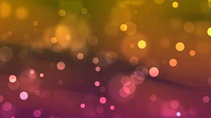 Wall Mural - abstract background multicolored bokeh circles. gradient background with particle