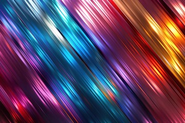 Poster - Vibrant abstract background featuring colorful streaks of light, creating a dynamic and energetic visual experience.