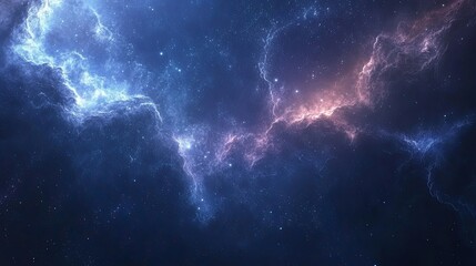 Wall Mural - Abstract background with a celestial, starry night sky theme