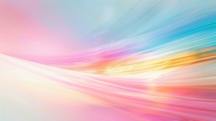Poster - Retro pastel tone background with abstract motion blur