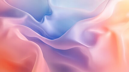 Poster - Abstract background with a smooth, silky gradient and subtle textures