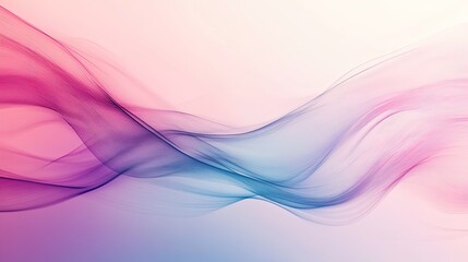 Poster - Abstract background with a soft, flowing gradient and delicate lines